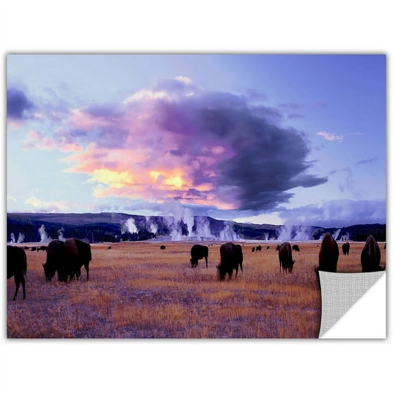 Dean Uhlinger Yellowstone Autumn, Art Appeelz Removable Wall Art Graphic