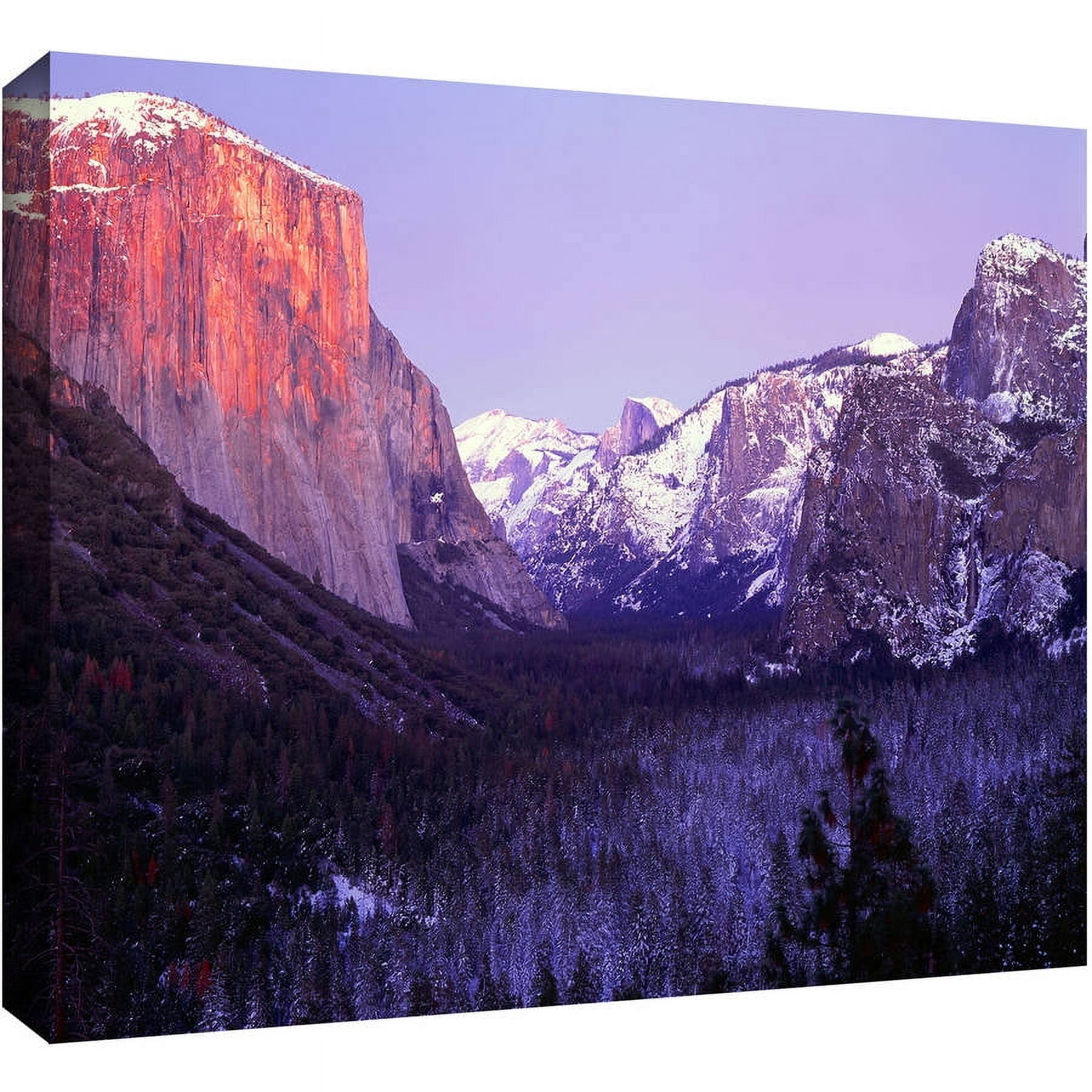 Dean Uhlinger "Yosemite Valley Winter" Gallery-Wrapped Canvas