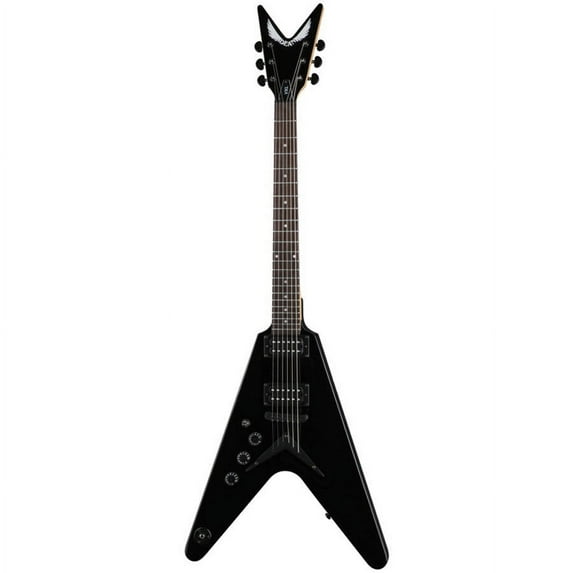 Dean VX Electric Guitar - Classic Black Lefty