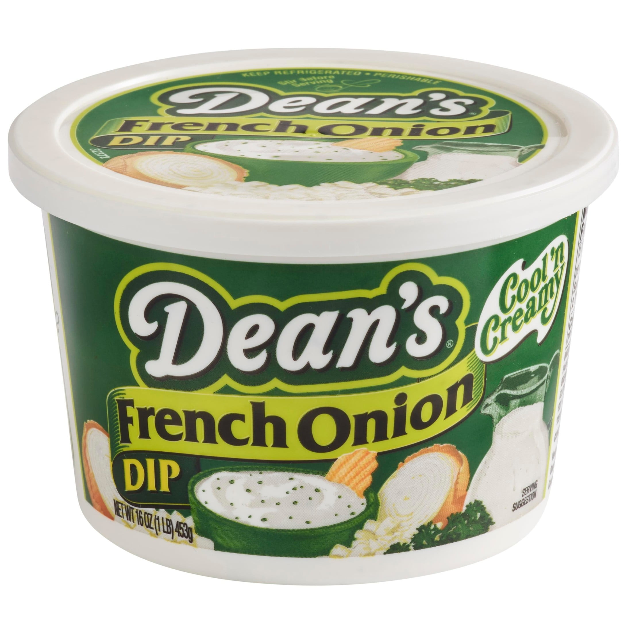 Dean's French Onion Dip Plastic Tub 16 oz