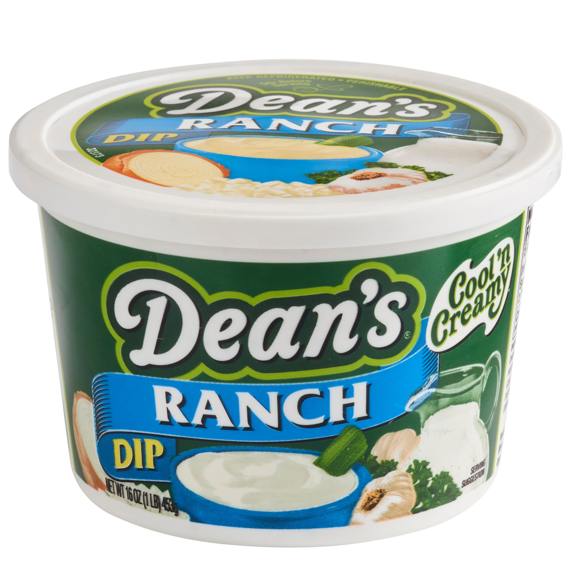 Dean's Ranch Dip Plastic Tub 16 oz