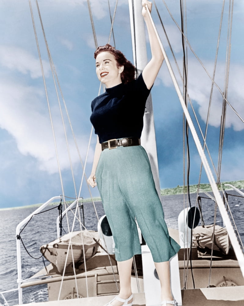 Deanna Durbin Canvas Art - (16 x 20)