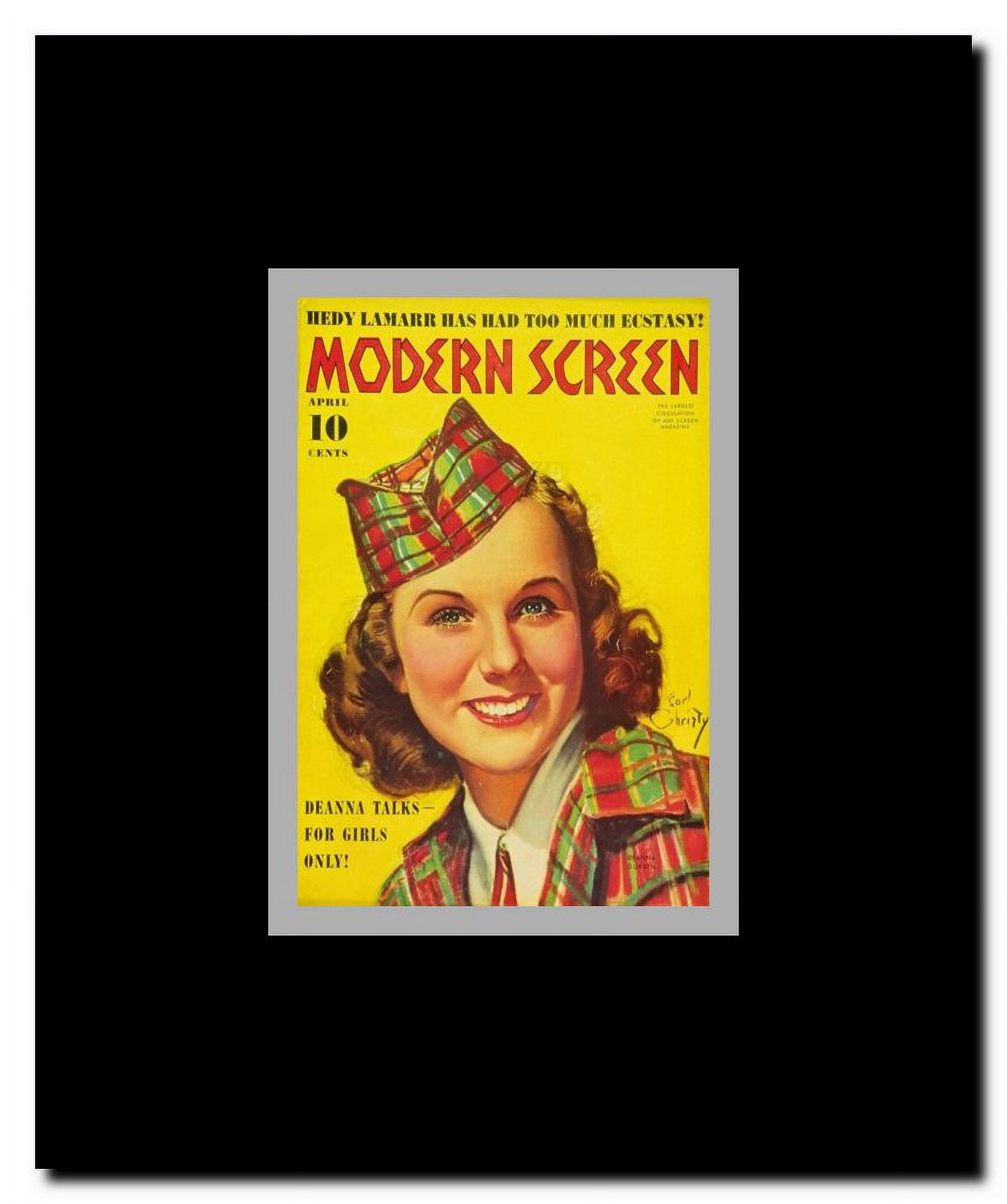 Deanna Durbin Framed Movie Poster