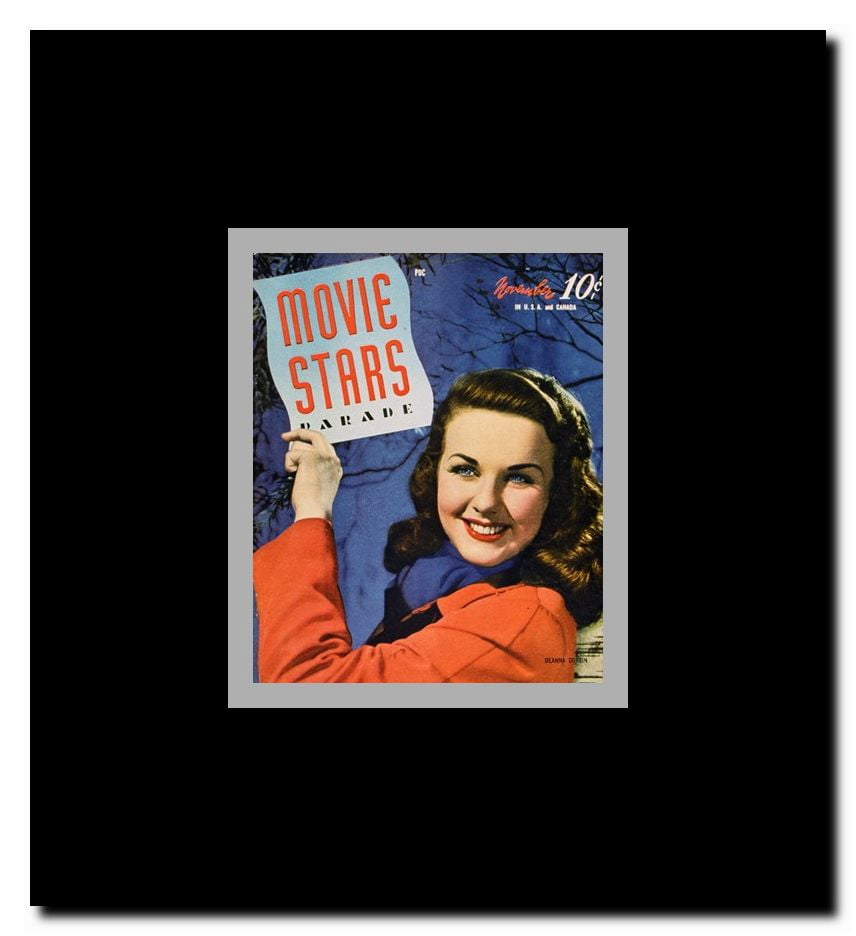 Deanna Durbin Framed Movie Poster