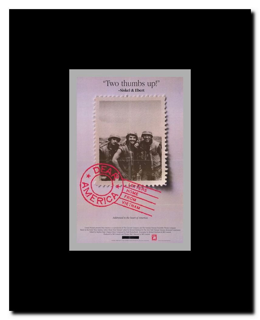 Dear America Framed Movie Poster
