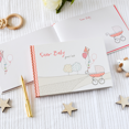 thumbnail image 1 of Dear Baby Guest Book (Pink), Baby Shower/New Baby Visitors Record Journal, 1 of 3