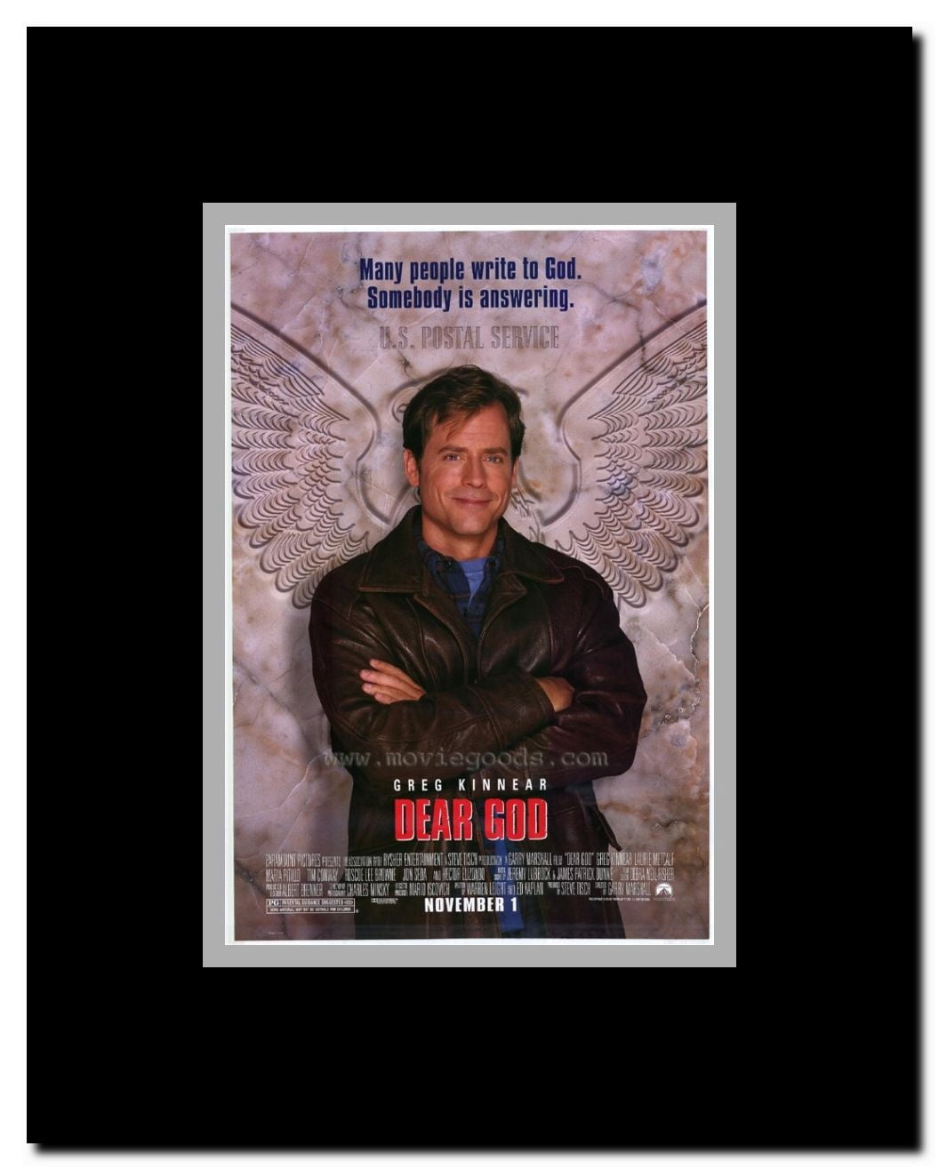 Dear God Framed Movie Poster