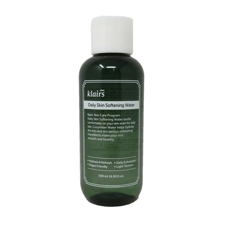 Dear, Klairs Daily Skin Softening Water 16.9 Ounces