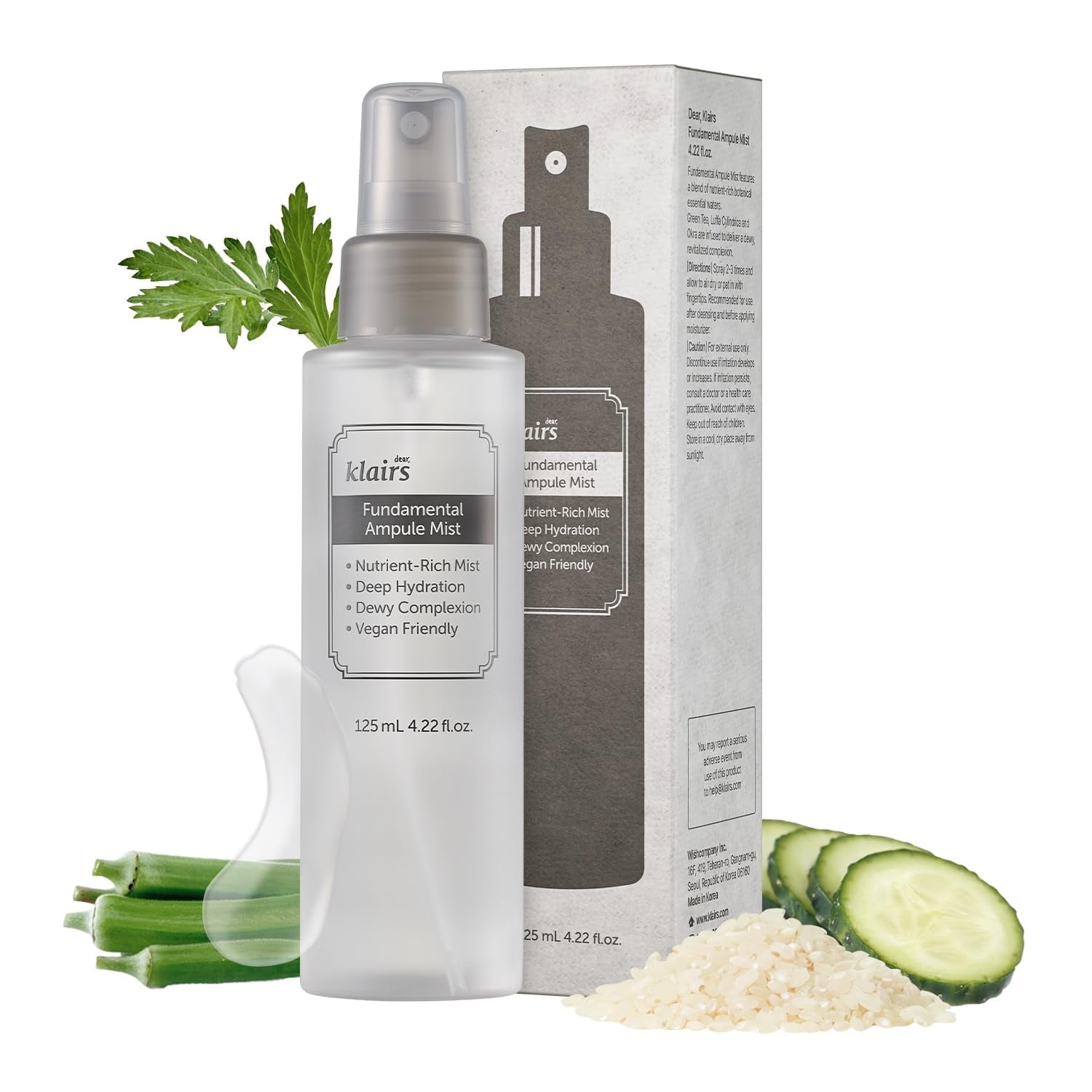 [Dear Klairs] Fundamental Ampule Mist 4.22 fl oz (125 ml)