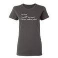 thumbnail image 1 of Dear Math I'm Not Your Therapist Sarcastic Novelty Gift Idea Adult Humor Funny Women's Casual Tees, 1 of 3