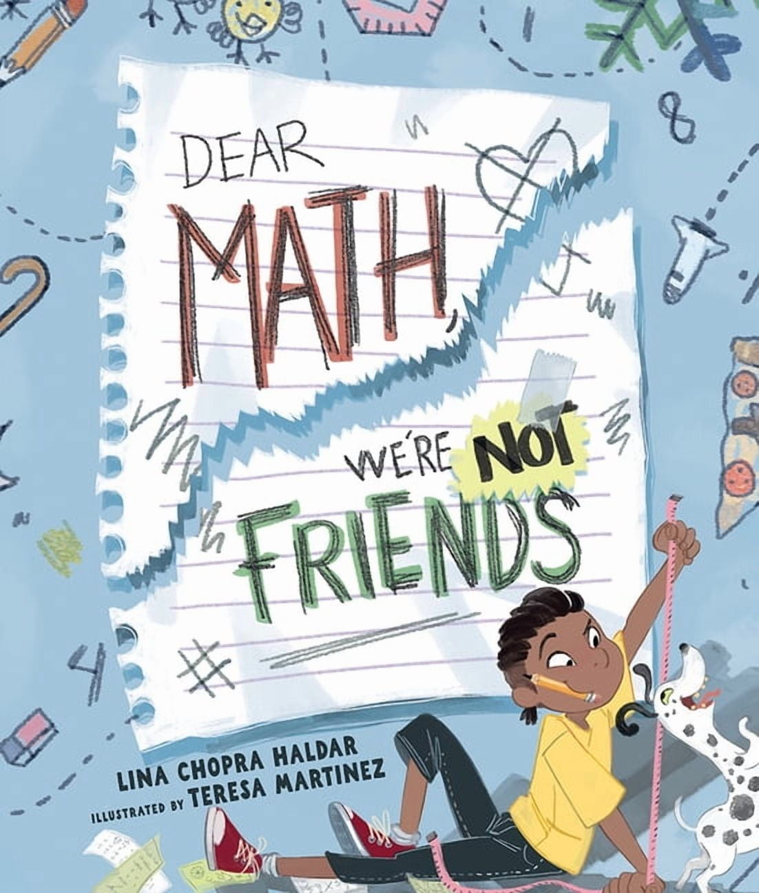 Dear Math, We're Not Friends, (Hardcover)