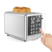 Beinilai Touch Screen Toaster with 5 Bread Selection 7 Shade Setting silver