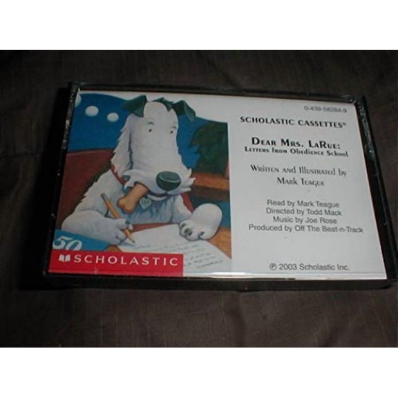 Dear Mrs. Larue: Letters from Obedience School (Audio Cassette)