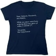 thumbnail image 1 of Dear Optimist Pessimist And Realist, While You Guys Were Busy Arguing Sarcastic Humor Novelty Funny Women's Casual Tees, 1 of 3