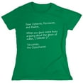 thumbnail image 1 of Dear Optimist Pessimist And Realist, While You Guys Were Busy Arguing Sarcastic Humor Novelty Funny Women's Casual Tees, 1 of 3