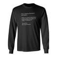 thumbnail image 1 of Dear Optimist Pessimist And Realist, While You Guys Were Busy Arguing Sarcastic Novelty Gift Idea Adult Humor Funny Men's Long Sleeve Shirts, 1 of 3