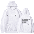 thumbnail image 1 of Dear Person Behind Me Hoodies You Are Enough hoodie sweatshirt fashion women men pullovers, 1 of 4