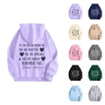 thumbnail image 1 of Dear Person Behind Me Hoodies for Women 2026 Casual Fall Winter You Are Enough Graphic Sweatshirt with Pockets Pullover Top, 1 of 5