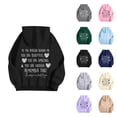 thumbnail image 1 of Dear Person Behind Me Hoodies for Women 2026 Casual Long Sleeve Inspirational Graphic Sweatshirt with Pockets Pullover Top, 1 of 5