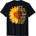 thumbnail image 1 of Dear Person Behind Me The World Is A Better Place Sunflower T-Shirt, 1 of 4