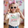 thumbnail image 1 of MAWOTEA Dear Santa It Was My Brother's/Sister's Fault Graphic Kid T-Shirt Casual Style With 100% Cotton Fabric,Suitable For Boys And Girls,Ideal Gift For Kids, 1 of 5