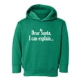 thumbnail image 1 of Dear Santa... Hoodie Toddler -Smartprints Designs,  4 Toddler, 1 of 4