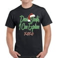 thumbnail image 1 of Dear Santa I Can Explain XOXO Christmas Shirt for Men - S M L XL 2XL 3XL 4XL 5XL Xmas Graphic Tee - Funny Santa Hat Xmas Holiday Tee Gift T-Shirt Mens, 1 of 2