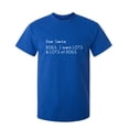 thumbnail image 1 of Dear Santa I Want Lots And Lots Of Dogs Sarcastic Humor Graphic Novelty Funny Tall T Shirt, 1 of 1