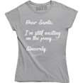 thumbnail image 1 of Dear Santa I'm Still Waiting On The Pony Sincerely - Holiday Women's T-Shirt, 1 of 4