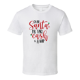 thumbnail image 1 of Dear Santa Ill Take Cash And A Nap Christmas Tshirt Cool Funny T-shirt Holiday Tee T Shirt, 1 of 1