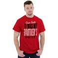 thumbnail image 1 of Dear Santa It Was My Brothers Fault Men's Graphic T Shirt Tees Brisco Brands S, 1 of 6