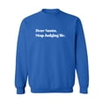 thumbnail image 1 of Dear Santa, Stop Judging Me. Crewneck Sweatshirt, 1 of 3