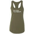 thumbnail image 1 of Dear Santa, Stop Judging Me. Racerback Tank, 1 of 3