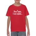 thumbnail image 1 of Dear Santa... T-Shirt Juniors -Smartprints Designs,  Small, 1 of 4