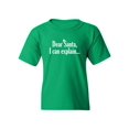 thumbnail image 1 of Dear Santa... T-Shirt Juniors -Smartprints Designs,  x-Small, 1 of 4