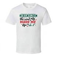 thumbnail image 1 of Dear Santa The Wine Made Me Do It Tee Funny Christmas Tshirt Holiday T Shirt, 1 of 1