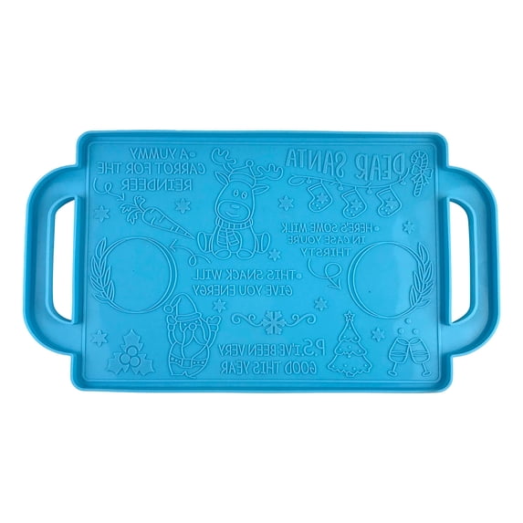 XKHHLH Dear Santa Tray Silicone Mold, Christmas Epoxy Resin Casting ...