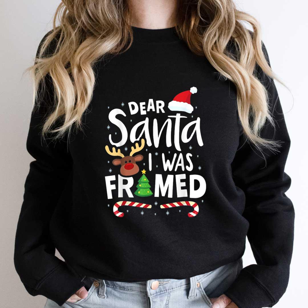 Dear St. Nick I Was Framed Funny Christmas Stocking Stuffer Gifts ...