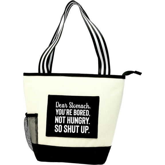 Dear Stomach - Insulated Canvas Lunch Tote
