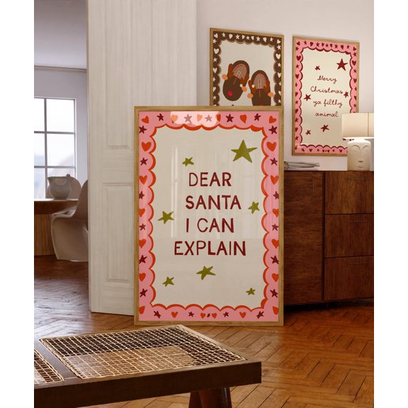 Dear Winter Character I Can Explain Poster