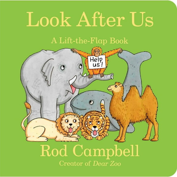 Dear Zoo & Friends Look After Us: A Lift-The-Flap Book, (Board Book)