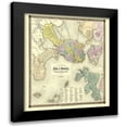 thumbnail image 1 of Dearborn 15x16 Black Modern Framed Museum Art Print Titled - Boston Massachusetts - Dearborn 1839, 1 of 5