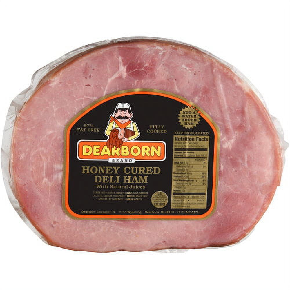 Dearborn Brand Honey Cured Deli Ham, Deli Sliced