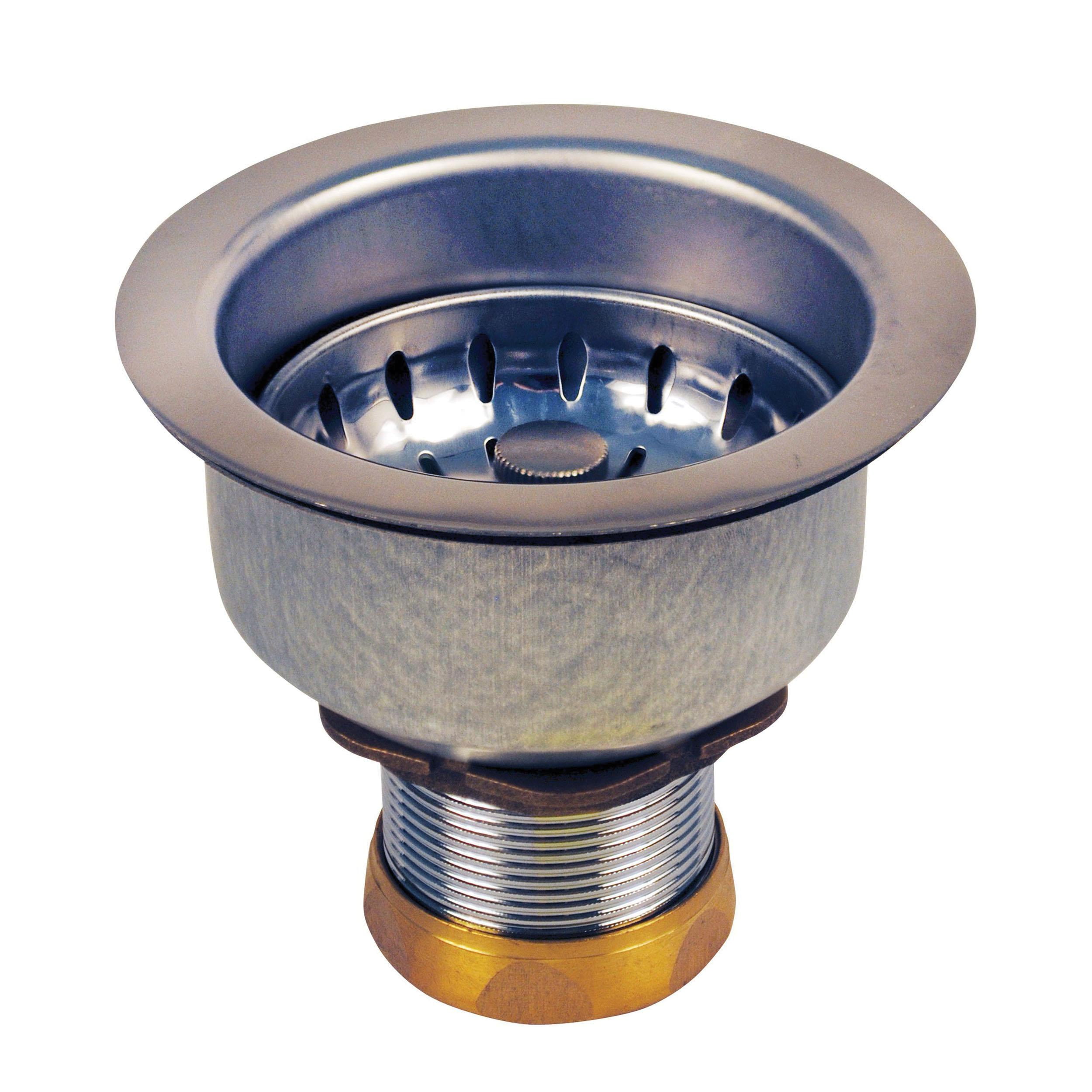 Dearborn Brass 18 Stainless Steel Body Deep Locking Cup Neoprene Stopper