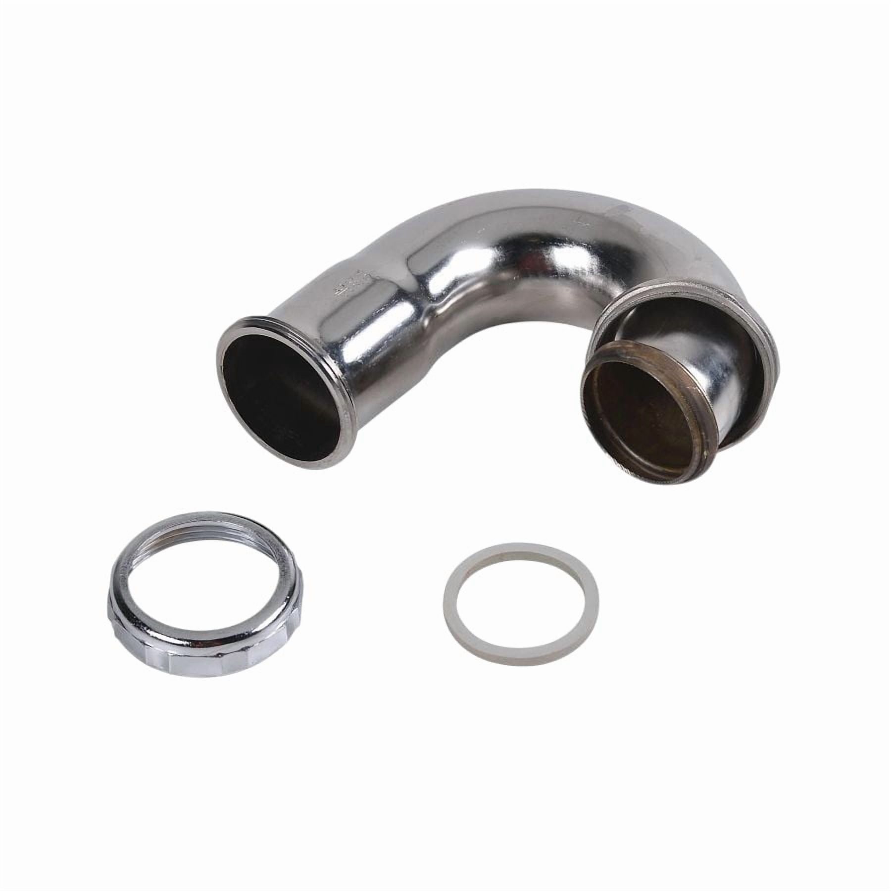 Dearborn Brass 654-1 20 Gauge 1-1/2 in. J-Bend, Chrome