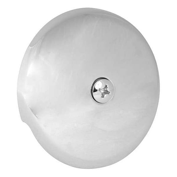 Dearborn Brass One-Hole Overflow Plate 4504-1