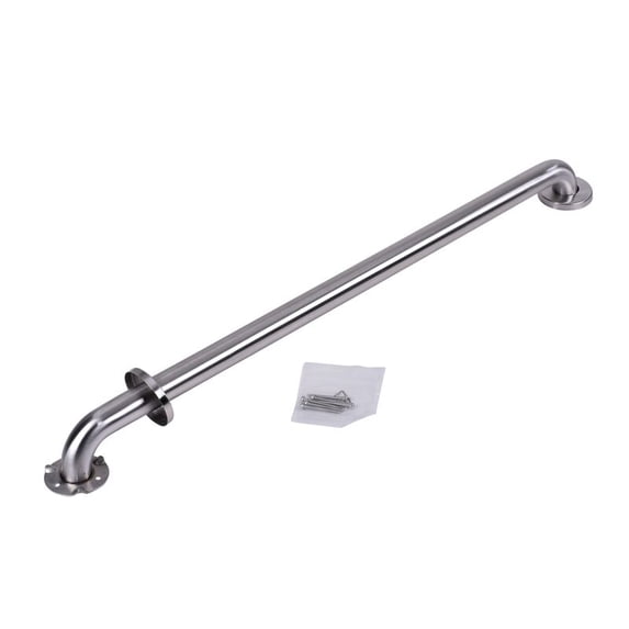 Oatey Dearborn 36 in Grab Bar 1-1/2 in Diameter Concealed Mount - Stainless Steel