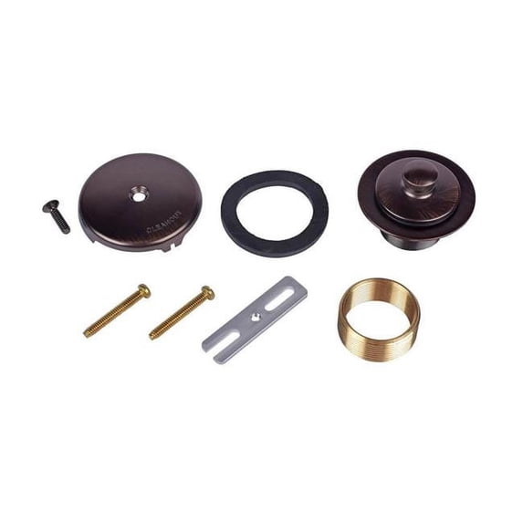 Dearborn K27RB Waste & Overflow Conversion Kit for Uni-Lift Stopper, Rubbed Bronze