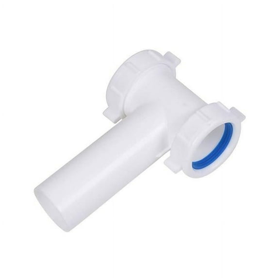 Dearborn P9186 1.5 in. Baffle Tee Center Outlet Slip Joint, White