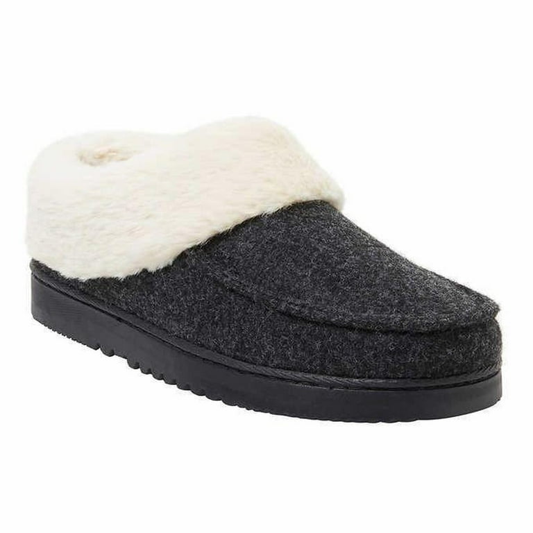 Black dearfoam slippers hot sale